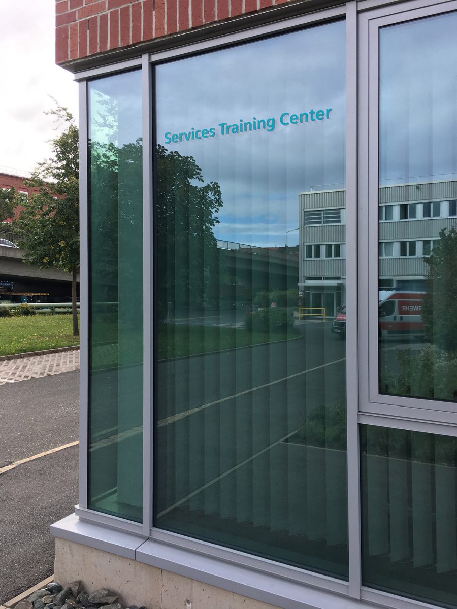 Fenster und Türenbeschriftung Siemens Focus